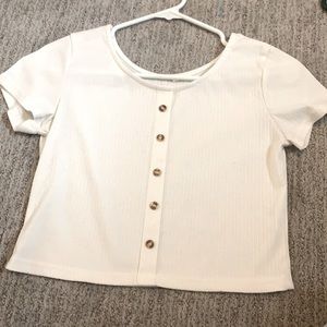 cropped tee